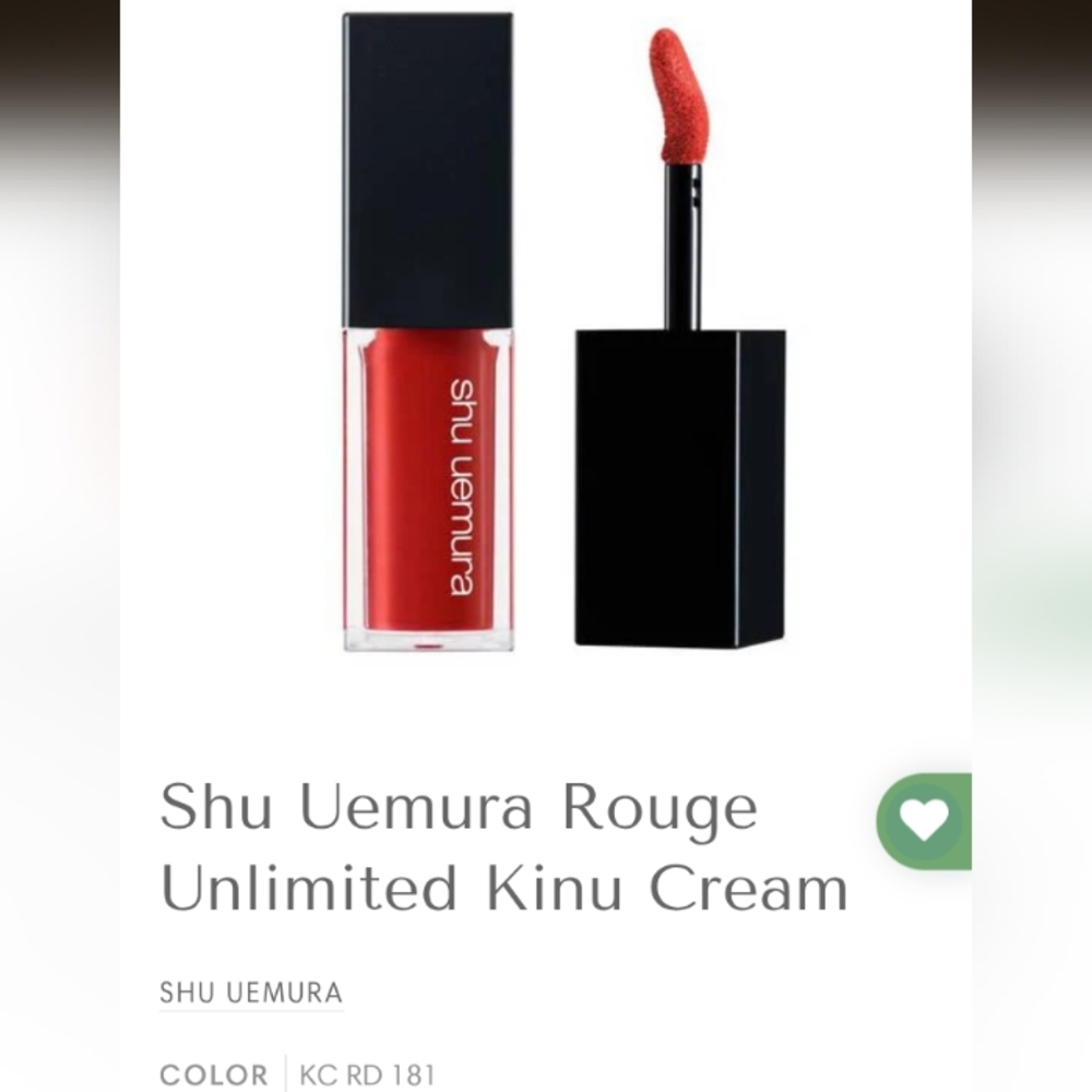 Shu Uemura Rouge Unimited Kinu Cream Lip Color KC RD 181